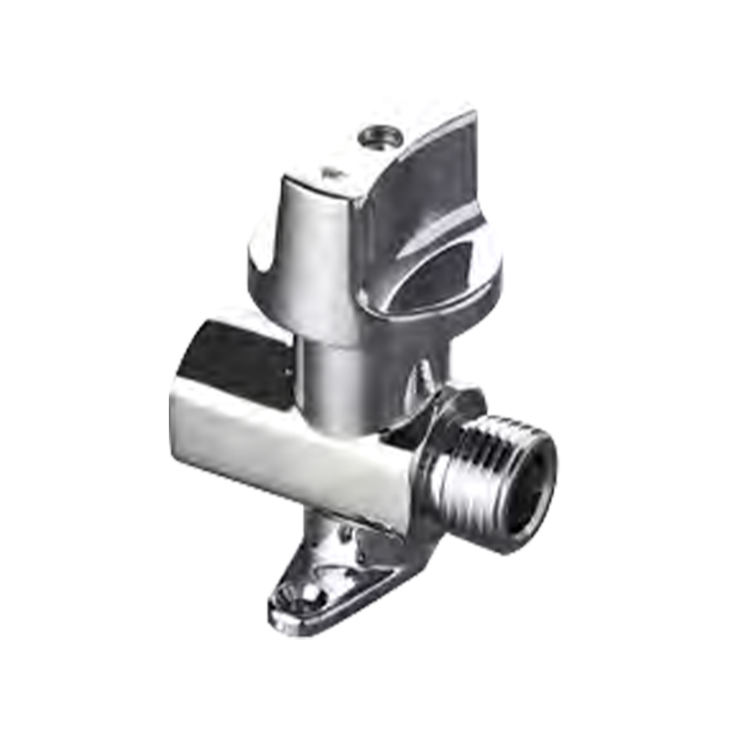 Katup bola kawat stainless steel dan eksternal dengan alas untuk selang gas rumah