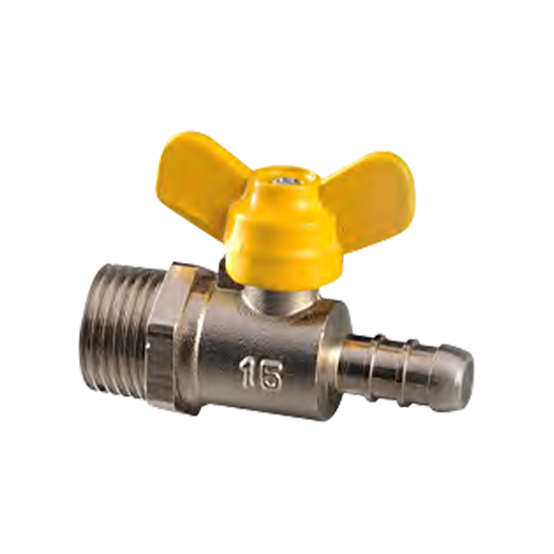 Katup nosel tunggal gas